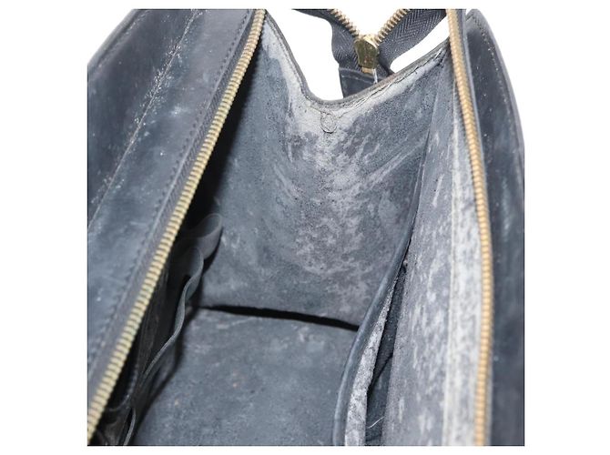 LOUIS VUITTON Borsa a Mano Epi Riviera Nera M48182 LV Auth 175672 Nero - vista 20