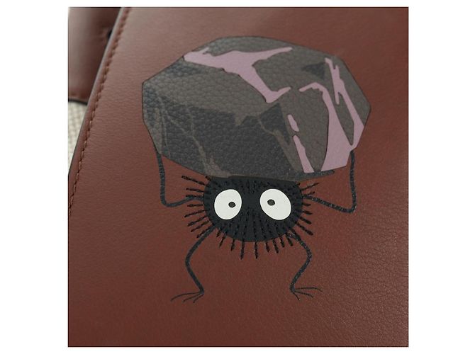 LOEWE - Borsa a tracolla Hammock Ghibli Spirited Away Soot Sprites Auth 167249SM Marrone - vista 20