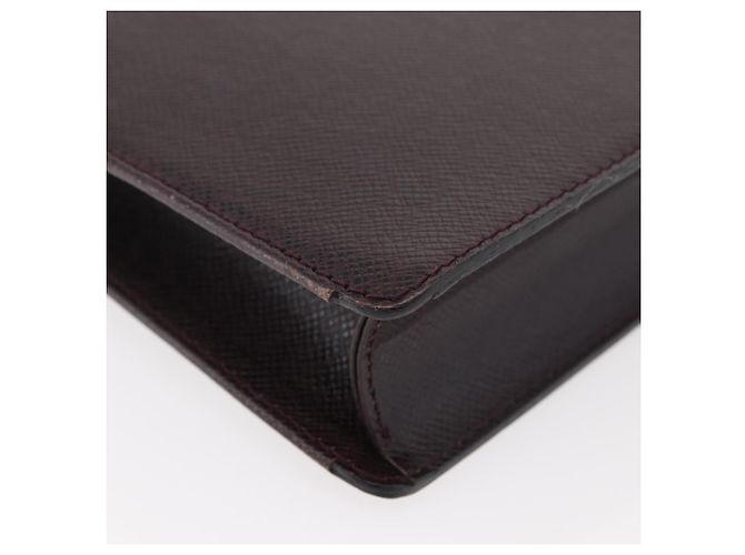 LOUIS VUITTON Taiga Serviette Kourad Business Bag Acajou M30076 LV Auth 176179 Marrone - vista 15