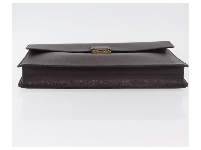 LOUIS VUITTON Taiga Serviette Kourad Business Bag Acajou M30076 LV Auth 176179 Marrone - vista 5