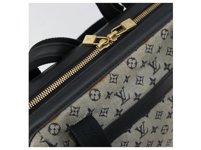 LOUIS VUITTON Borsa a Mano Monogram Mini Josephine PM Blu M92049 LV Auth 176944 - vista 10