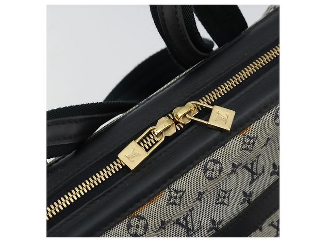 LOUIS VUITTON Borsa a Mano Monogram Mini Josephine PM Blu M92049 LV Auth 176944 - vista 17