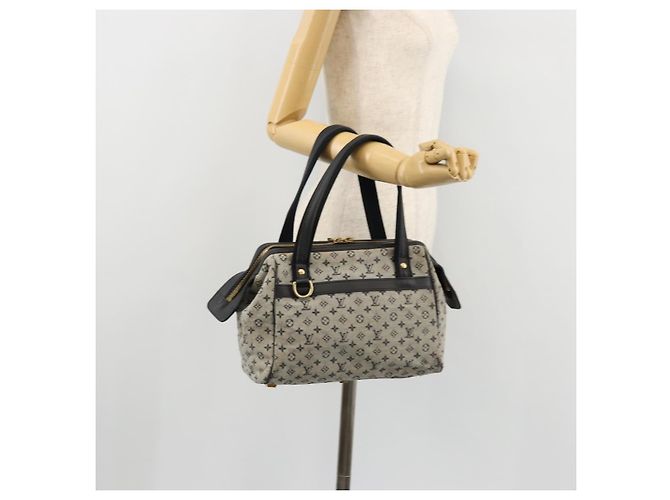 LOUIS VUITTON Borsa a Mano Monogram Mini Josephine PM Blu M92049 LV Auth 176944 - vista 23