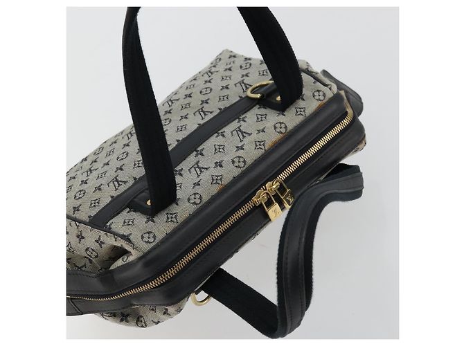 LOUIS VUITTON Borsa a Mano Monogram Mini Josephine PM Blu M92049 LV Auth 176944 - vista 6