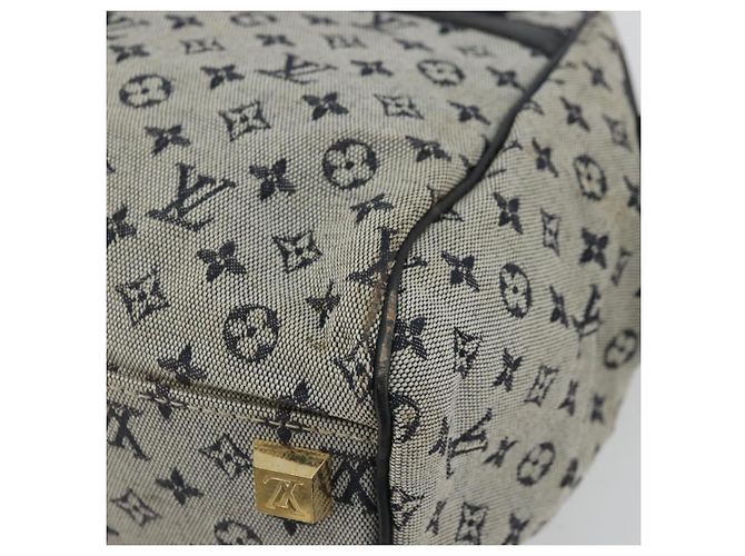 LOUIS VUITTON Borsa a Mano Monogram Mini Josephine PM Blu M92049 LV Auth 176944 - vista 9