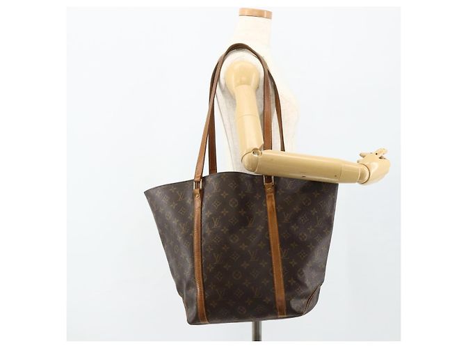 LOUIS VUITTON Monogram Sac Shopping Tote Bag M51108 LV Auth 177425 Monogramma - vista 23