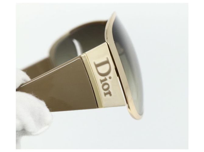 Christian Dior Sunglasses plastic 2 Set Gold Auth bs34769 Golden - view 5