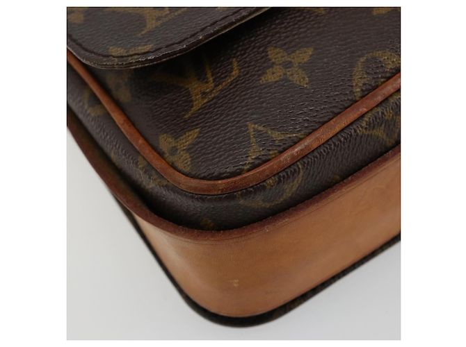 LOUIS VUITTON Borsa a Spalla Monogram Cartouchiere MM M51253 LV Auth BA12277 Monogramma - vista 16