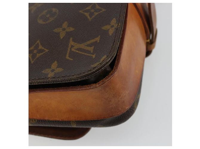 LOUIS VUITTON Borsa a Spalla Monogram Cartouchiere MM M51253 LV Auth BA12277 Monogramma - vista 18