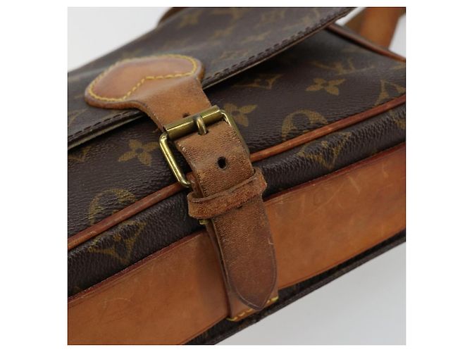 LOUIS VUITTON Borsa a Spalla Monogram Cartouchiere MM M51253 LV Auth BA12277 Monogramma - vista 20