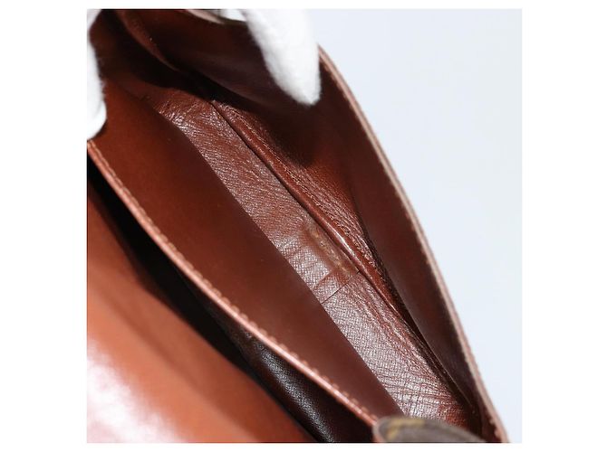 LOUIS VUITTON Borsa a Spalla Monogram Cartouchiere MM M51253 LV Auth BA12277 Monogramma - vista 25