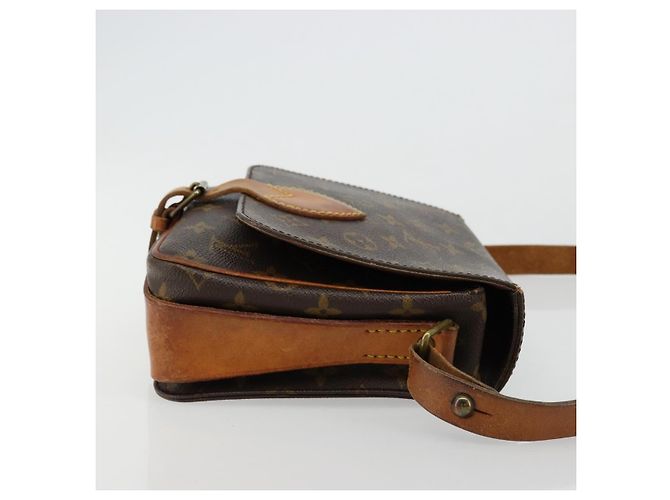 LOUIS VUITTON Borsa a Spalla Monogram Cartouchiere MM M51253 LV Auth BA12277 Monogramma - vista 3