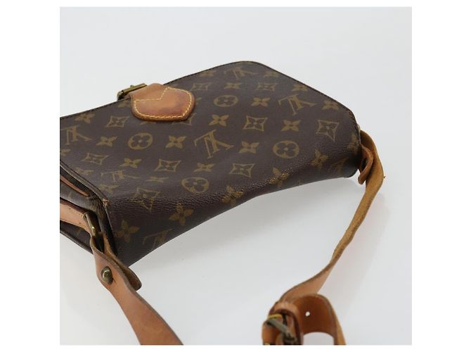LOUIS VUITTON Borsa a Spalla Monogram Cartouchiere MM M51253 LV Auth BA12277 Monogramma - vista 6