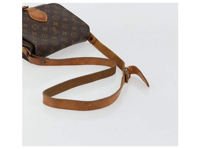 LOUIS VUITTON Borsa a Spalla Monogram Cartouchiere MM M51253 LV Auth BA12277 Monogramma - vista 7