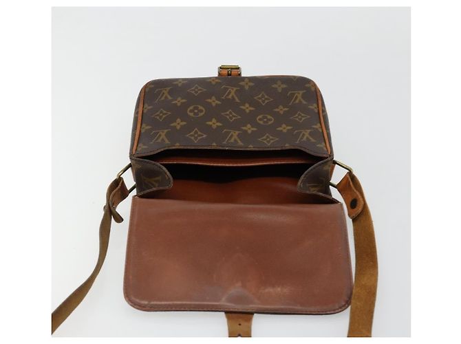 LOUIS VUITTON Borsa a Spalla Monogram Cartouchiere MM M51253 LV Auth BA12277 Monogramma - vista 8