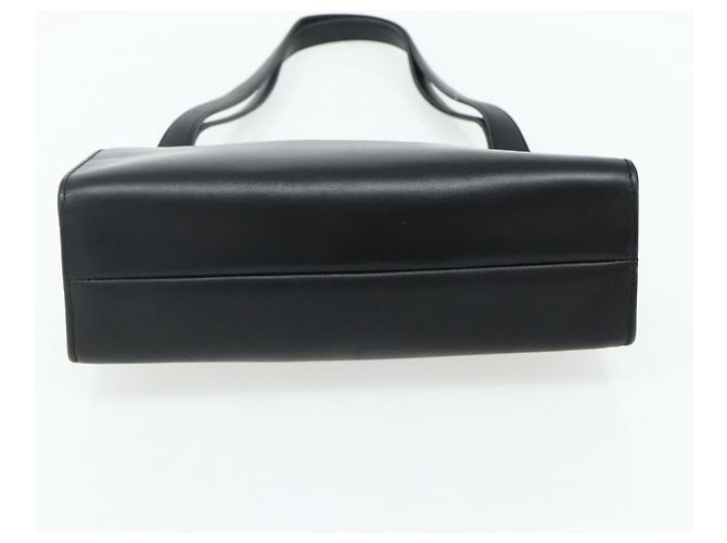 Borsa a Spalla in Pelle Nera e Argento GUCCI 001 3043 Auth 175847 Nero - vista 5