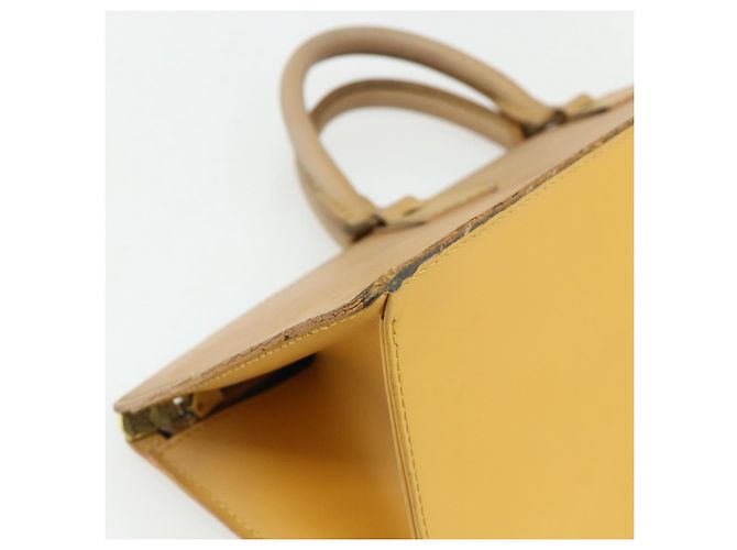LOUIS VUITTON Borsa Triangle Epi Gialla M52099 LV Auth 177090 Giallo - vista 15