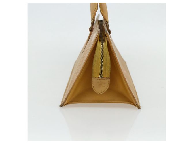 LOUIS VUITTON Borsa Triangle Epi Gialla M52099 LV Auth 177090 Giallo - vista 4