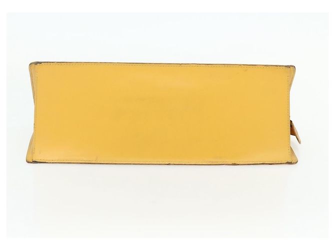 LOUIS VUITTON Borsa Triangle Epi Gialla M52099 LV Auth 177090 Giallo - vista 5