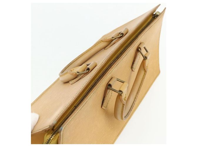 LOUIS VUITTON Borsa Triangle Epi Gialla M52099 LV Auth 177090 Giallo - vista 6