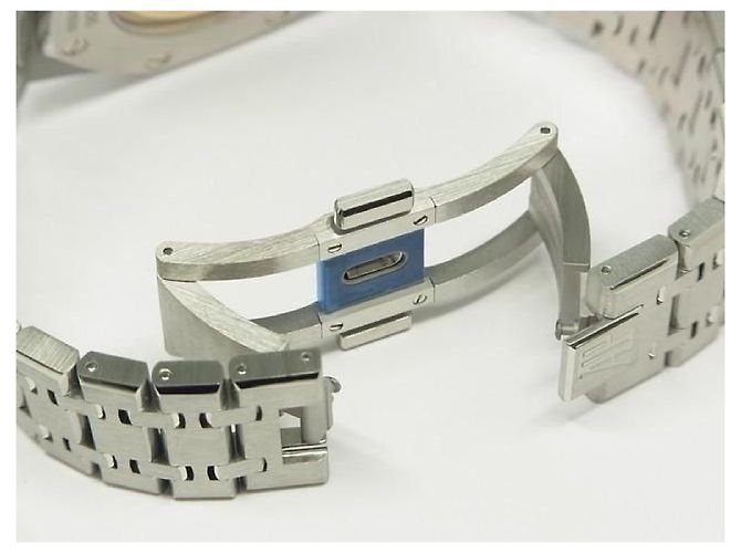 AUDEMARS PIGUET Royal Oak Automatico 41 MM quadrante argento 15400ST Uomo - vista 14