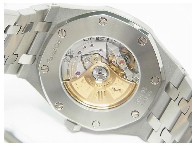 AUDEMARS PIGUET Royal Oak Automatico 41 MM quadrante argento 15400ST Uomo - vista 4