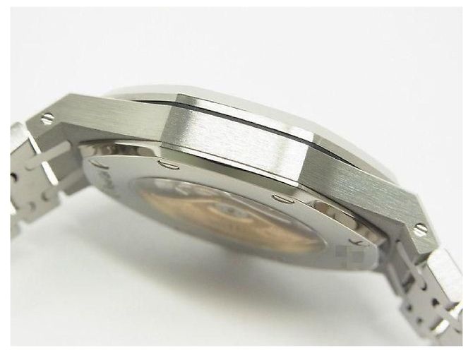 AUDEMARS PIGUET Royal Oak Automatico 41 MM quadrante argento 15400ST Uomo - vista 7
