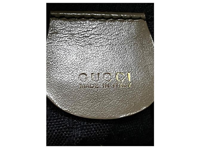Gucci Bamboo Rucksack Gold Metallic Leder Golden - Ansicht 9