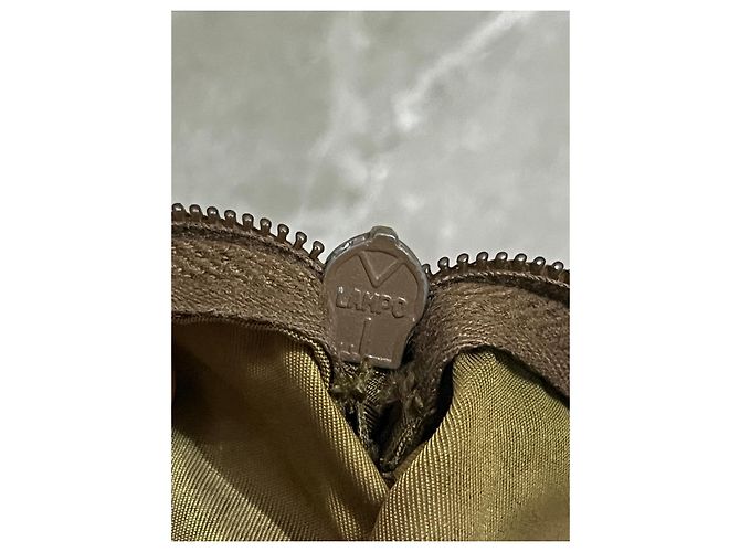 Prada Vintage Nylon Pouch in Olive Green - view 8