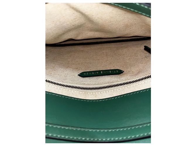 Clutch Etienne Aigner in pelle verde - vista 8