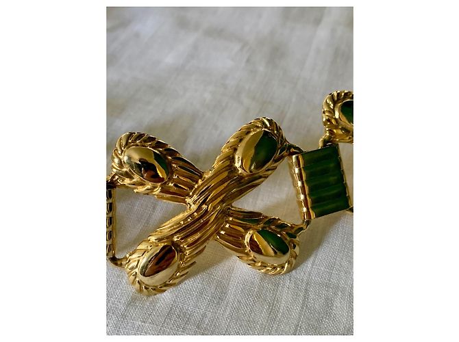 Gucci Kettengürtel Gold mit Kreuzmuster X Golden - Ansicht 5