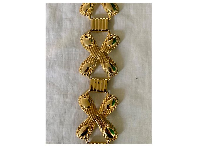 Gucci Kettengürtel Gold mit Kreuzmuster X Golden - Ansicht 6