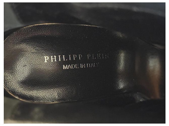 Stivaletti Philipp Plein con cristalli Nero - vista 13