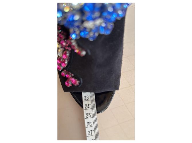 Stivaletti Philipp Plein con cristalli Nero - vista 16