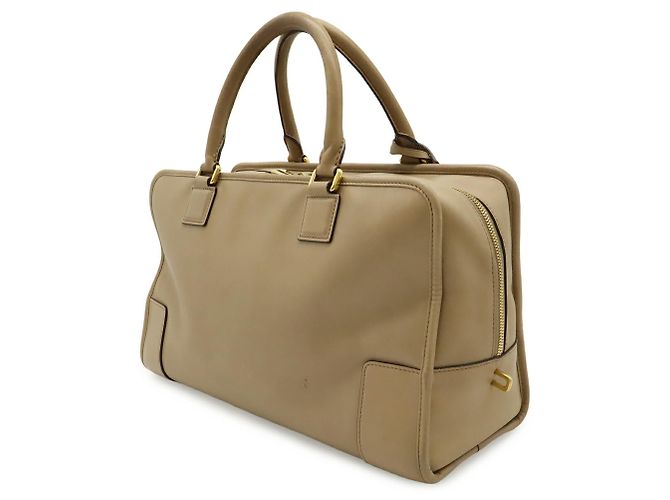 Borsa Loewe Amazona 36 Anagram Beige - vista 3