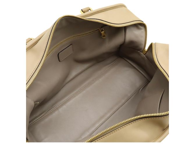 Borsa Loewe Amazona 36 Anagram Beige - vista 7