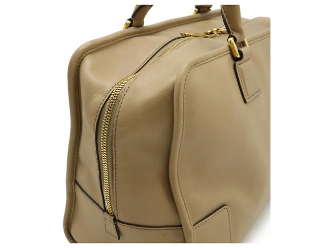 Borsa Loewe Amazona 36 Anagram Beige - vista 8