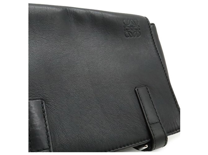 Borsa Militare Anagram XS Loewe Nero - vista 10