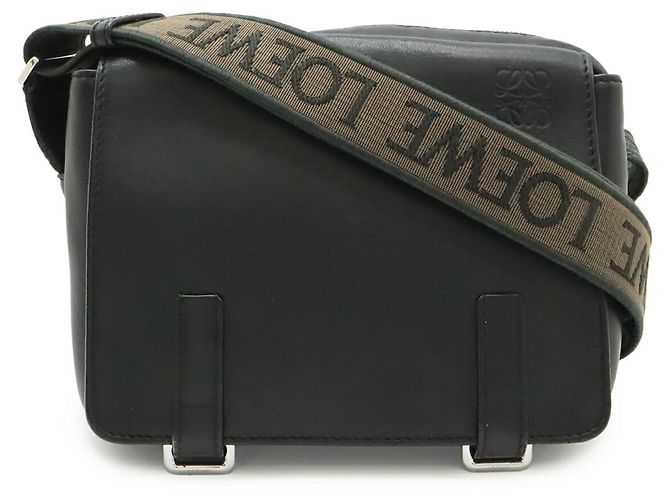 Borsa Militare Anagram XS Loewe Nero - vista 2