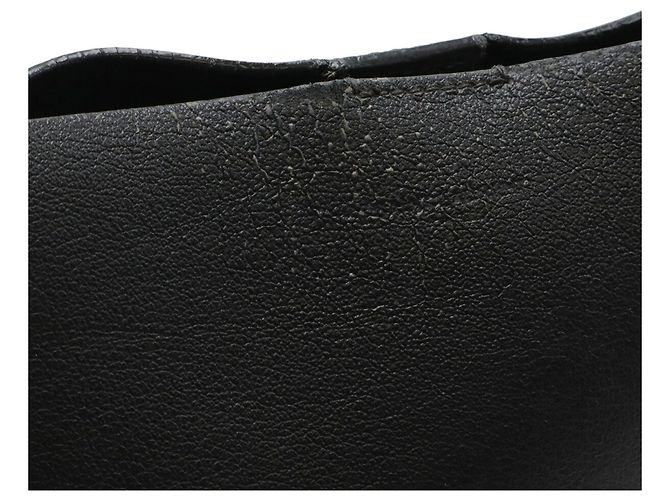Borsa a spalla in pelle nera Yves Saint Laurent Nero - vista 5