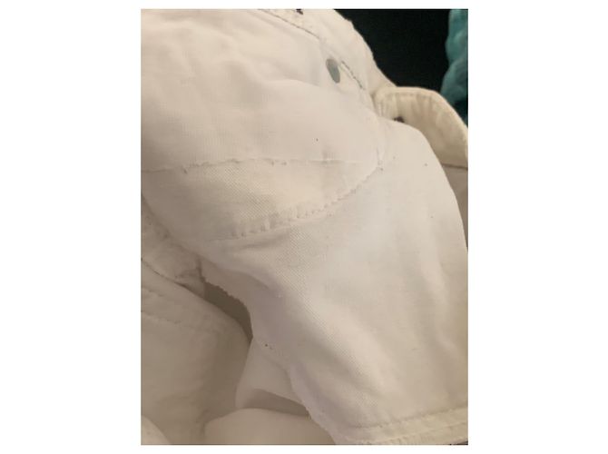 Vaqueros Ralph Lauren Avery Straight Blancos Algodón Plata Gris - vista 16