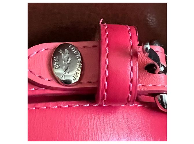 Longchamp Ledergürtel Rosa Fuchsia 85 cm Pink Fuschia - Ansicht 3