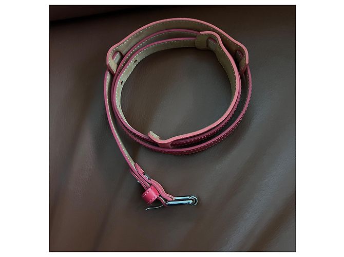Longchamp Ledergürtel Rosa Fuchsia 85 cm Pink Fuschia - Ansicht 4