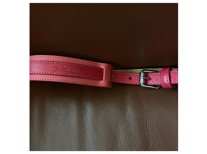 Longchamp Ledergürtel Rosa Fuchsia 85 cm Pink Fuschia - Ansicht 7