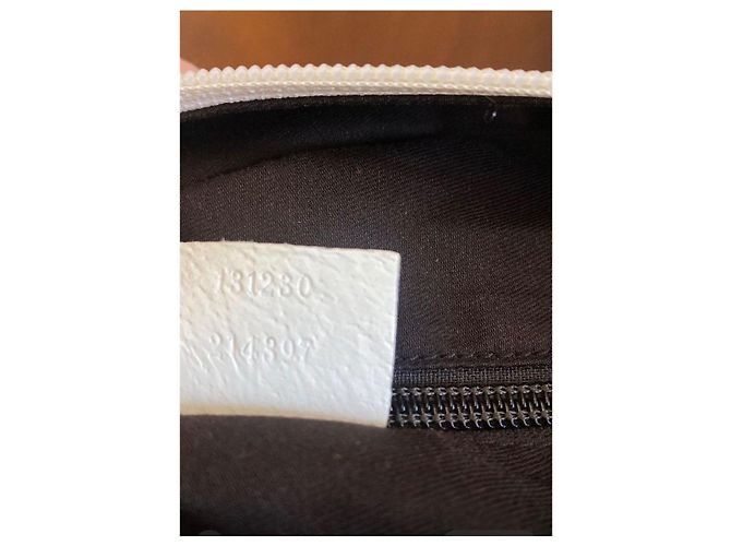 Sylvie Borsa Tote Gucci Sherry Line in tela GG Beige - vista 7