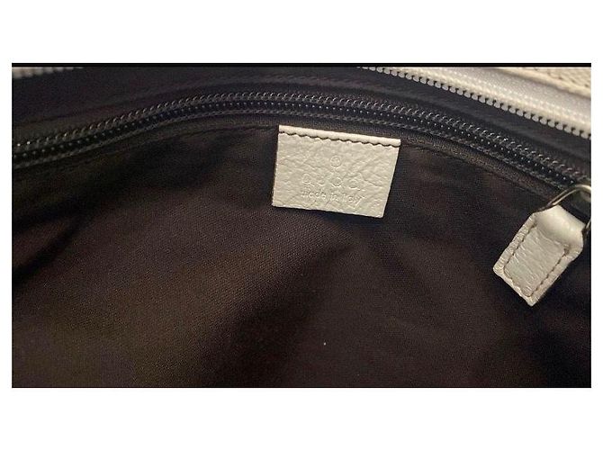 Sylvie Borsa Tote Gucci Sherry Line in tela GG Beige - vista 8
