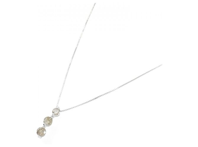 Autre Marque Collana in diamante Au750 Argento - vista 2