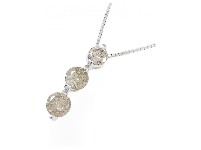 Autre Marque Collana in diamante Au750 Argento - vista 3