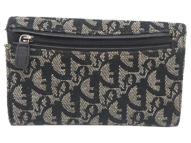Billetera Trotter Christian Dior Azul - vista 2