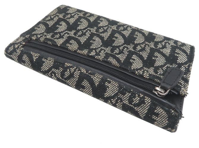 Billetera Trotter Christian Dior Azul - vista 4